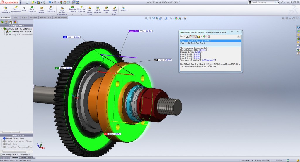 SolidWorks 2013: Measure Tool – RickyJordan.com